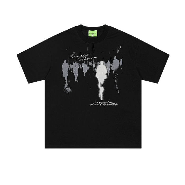 Men's street print T-shirt